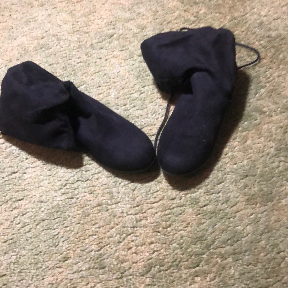 Black boots
